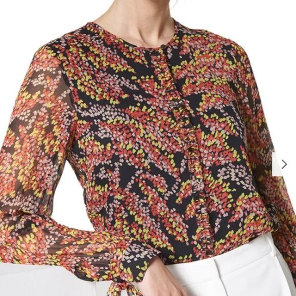 lk bennett silk blouse